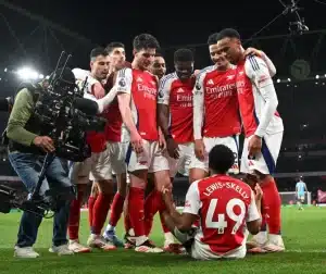 Arsenal triumphed over reigning champions Manchester City with a decisive 5-1 victory, narrowing the gap at the top of the Premier League to six points on Sunday, February 2.