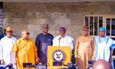 Southwest Governors Storm Lagos For Crucial Meeting