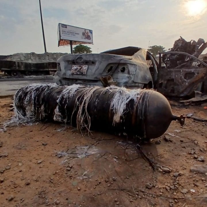 PHOTO STORY: Wreckage, Ruins Of The Abuja Tanker Explosion