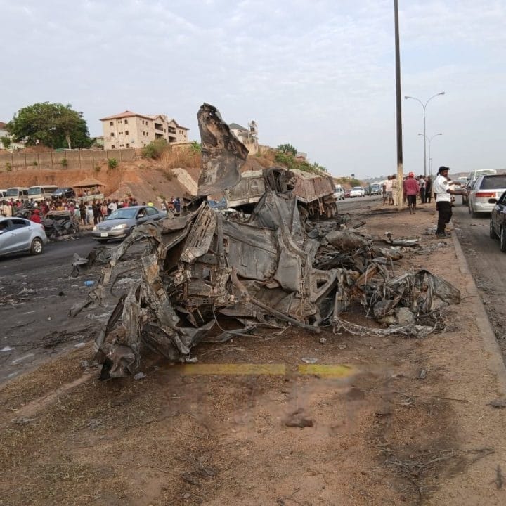 PHOTO STORY: Wreckage, Ruins Of The Abuja Tanker Explosion