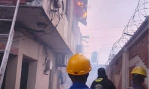 LASEMA Battles Fire At Ago Medical Centre, Prevents Spread