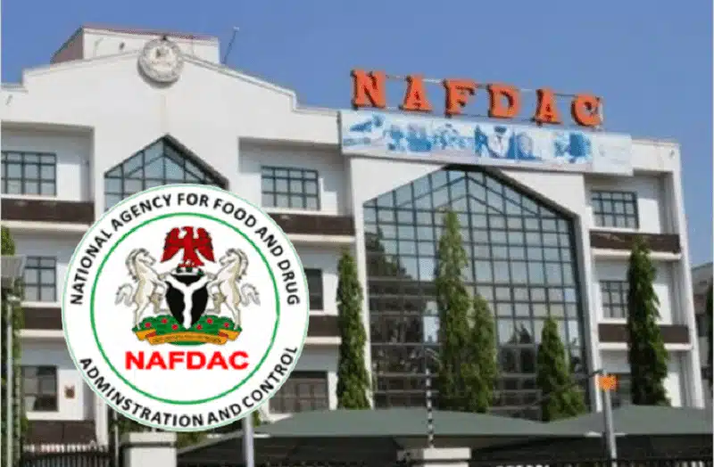 NAFDAC Discovers Weapons At Onitsha Market, Evacuate 50 Trailer Loads Of Fake Drugs