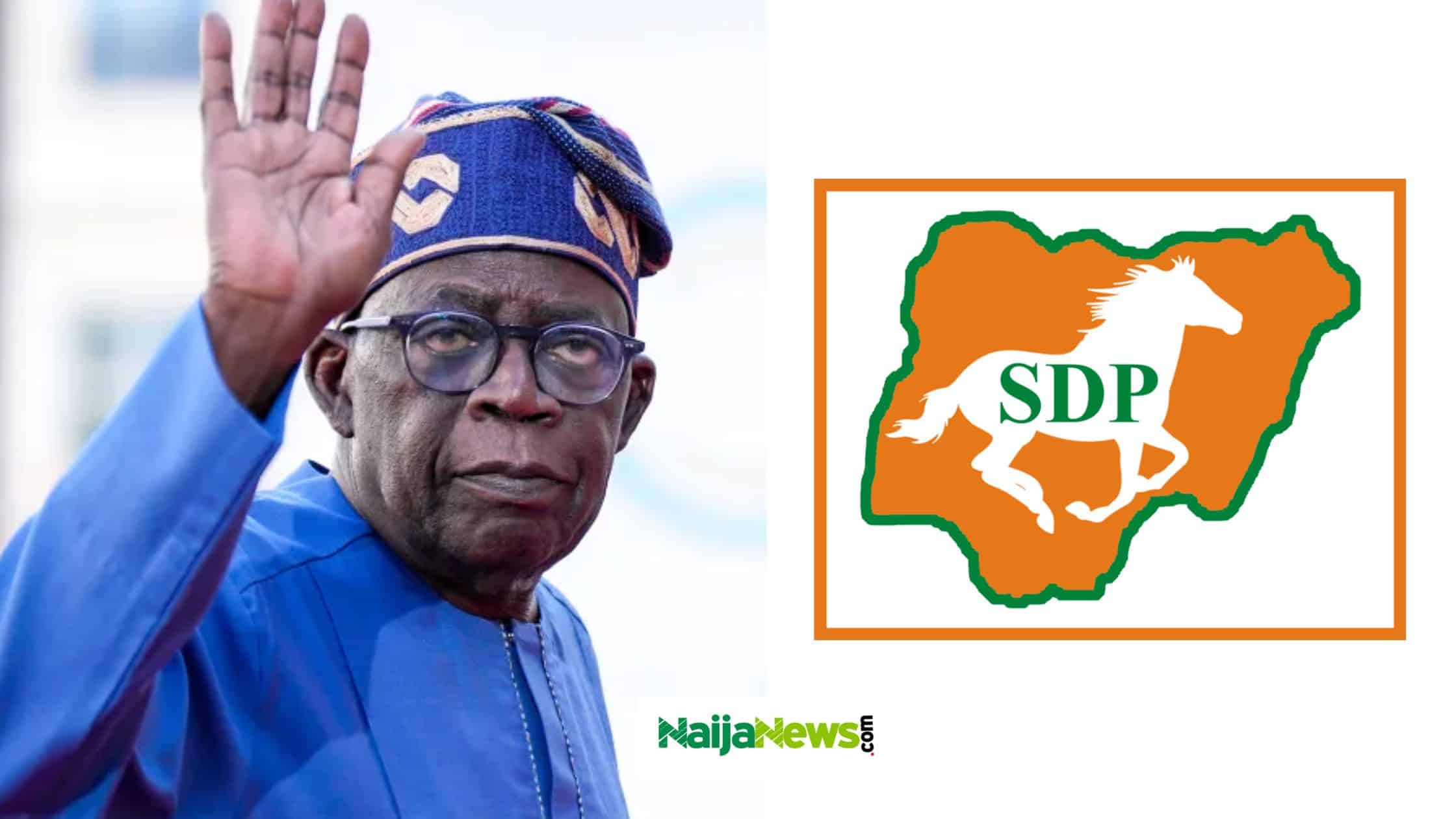 Tinubu: SDP Reveals Owner, Those Bankrolling Party