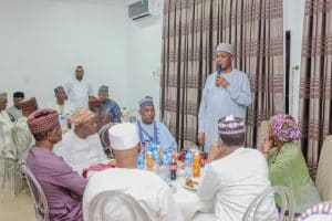 Saraki, Shehu Sani, Anyanwu, Other 8th Assembly Lawmakers Meet In Abuja [Photos]