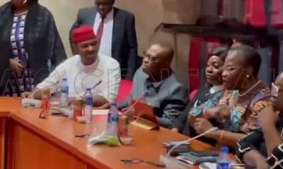 Video: Sen Nwaebonyi, Ezekwesili Clash At Sexual Harassment Senate Hearing