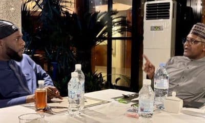 Photos: Dangote Hosts Burna Boy, Cecil Hammond For Ramadan Iftar