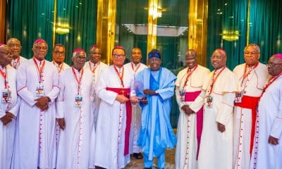 Catholic Bishops Visit Tinubu After Comments About Deplorable State Of Nigeria