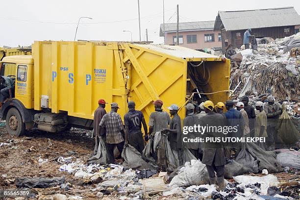 Lagos State refuse dump ojota