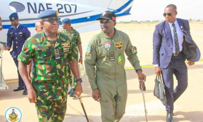 NAF To Intensify Airstrikes On Bandits As Air Marshal Abubakar Visits Troops