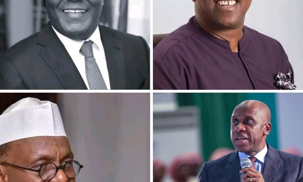 Rivers: Atiku To Hold World Press Conference With Obi, El-Rufai, Amechi