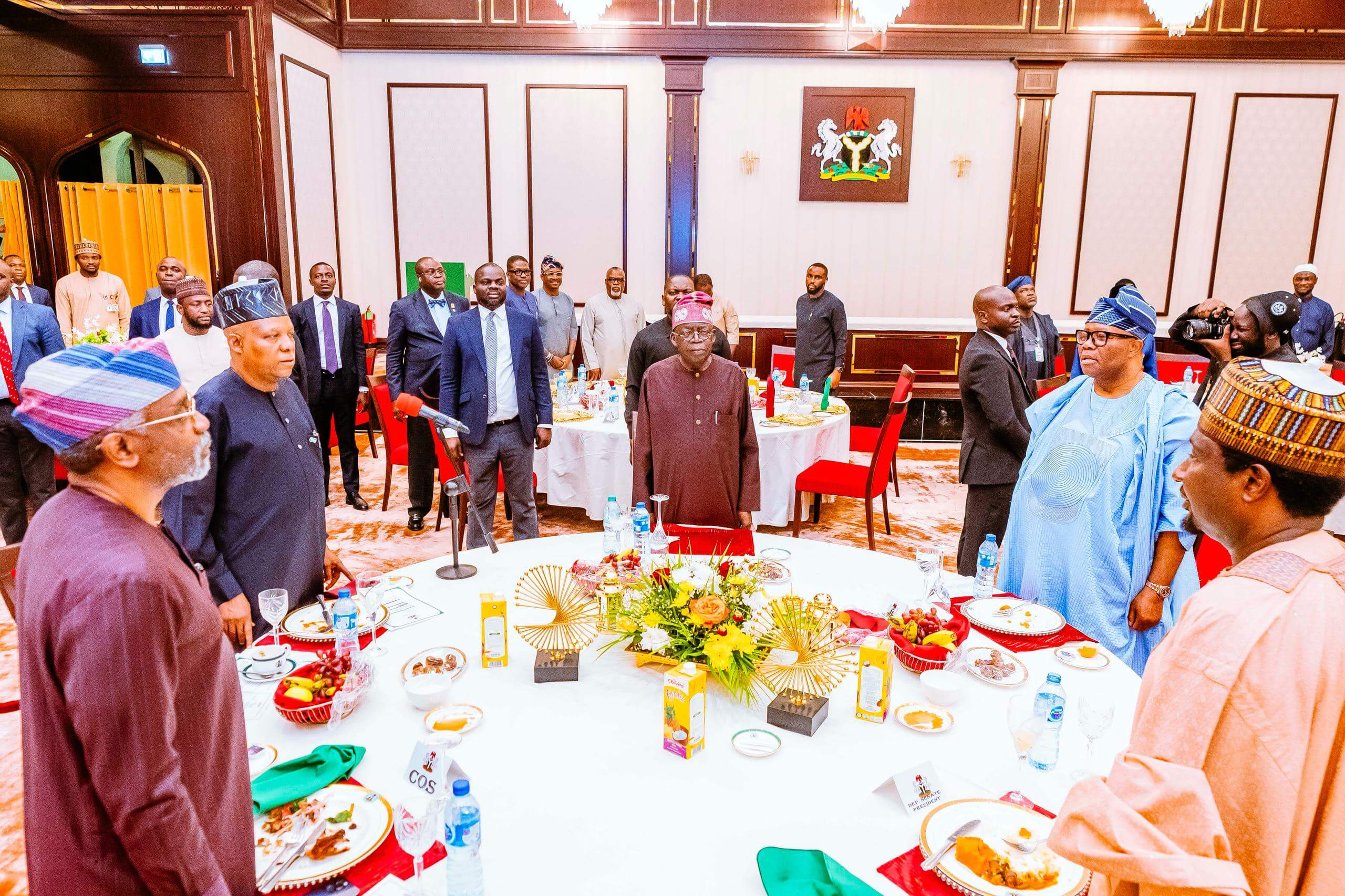 Tinubu Hosts Senate Leadership To Iftar, Shettima Seeks Unity Among Leaders